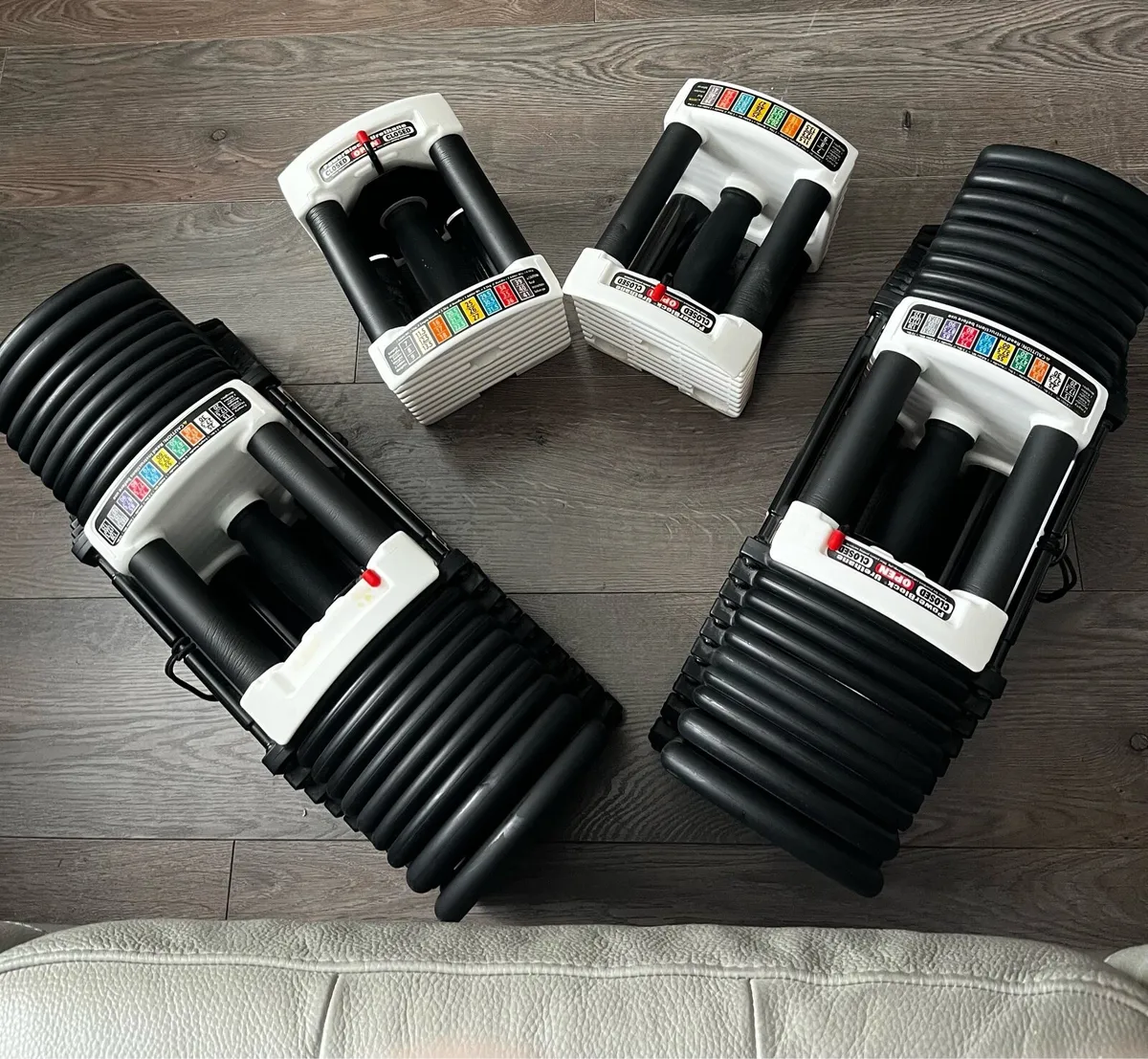 Powerblock 55kg adjustable dumbbells - Image 3