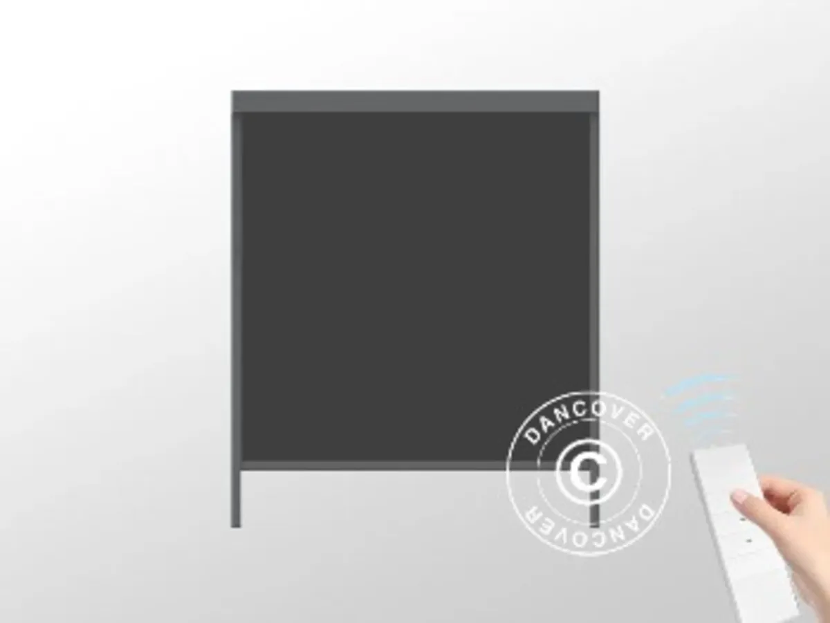 Electric sidewall screen for pergola 3m (San Pablo - Image 3