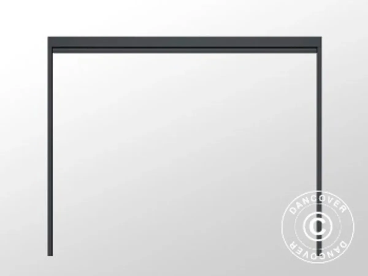 Electric sidewall screen for pergola 3m (San Pablo - Image 4