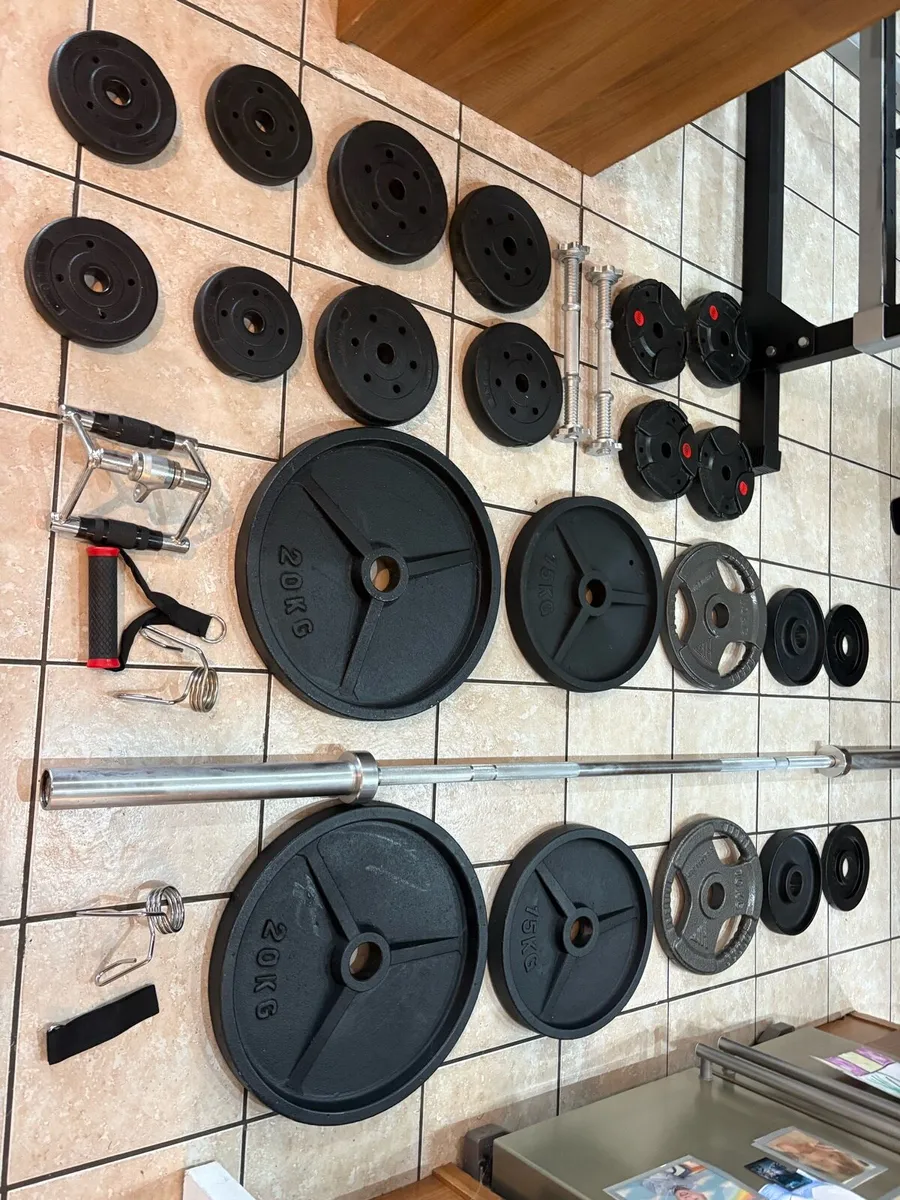 HEAVY DUTY 350KG RATED GYM POWER RACK SET!!! - Image 3