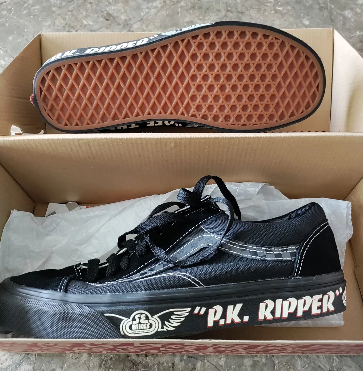 Vans x SE Bikes trainers 8uk New - Image 4