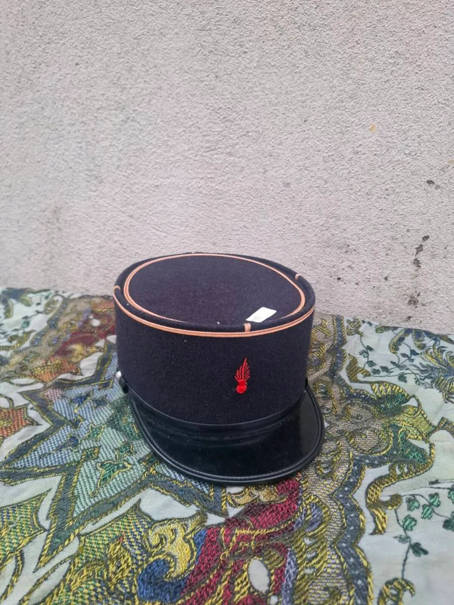 Vintage fire fighter cap postage possible - Image 1