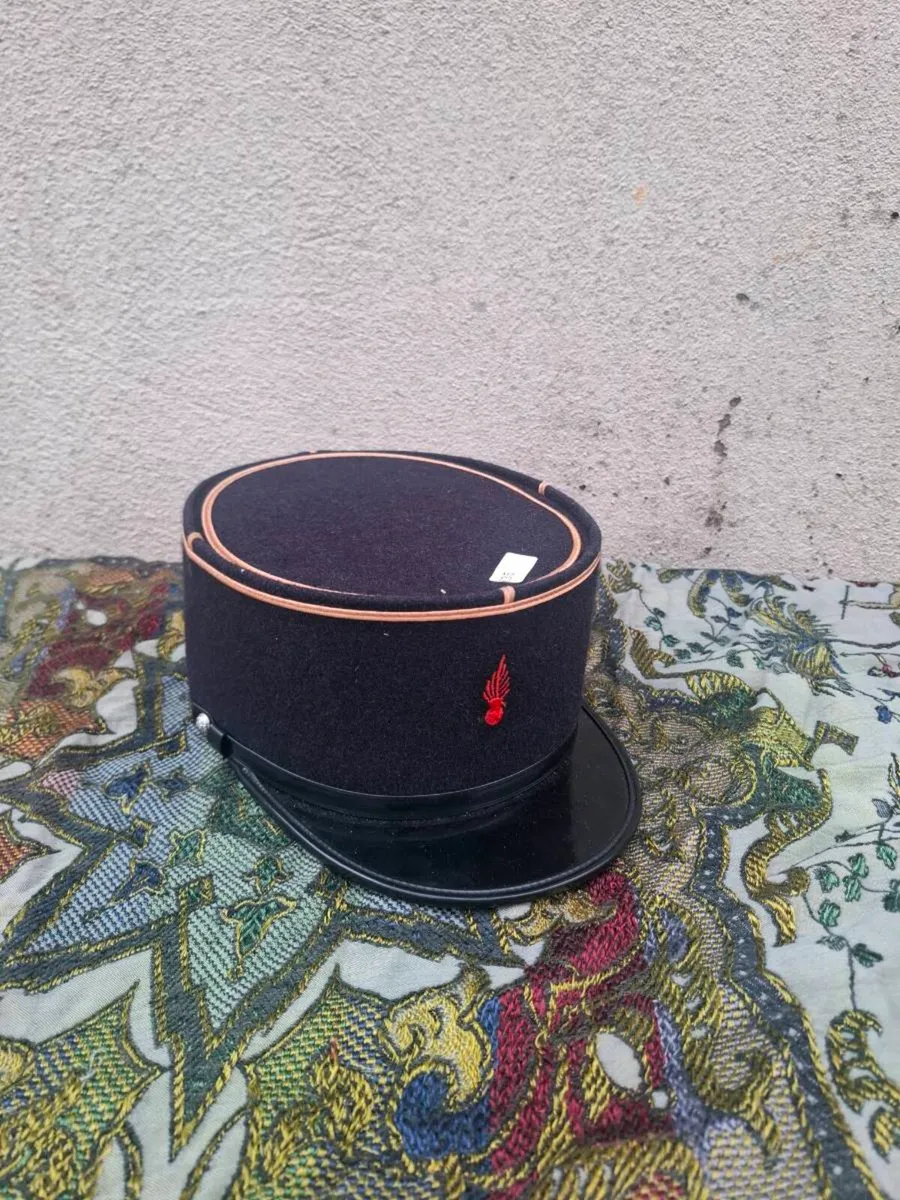 Vintage fire fighter cap postage possible - Image 2