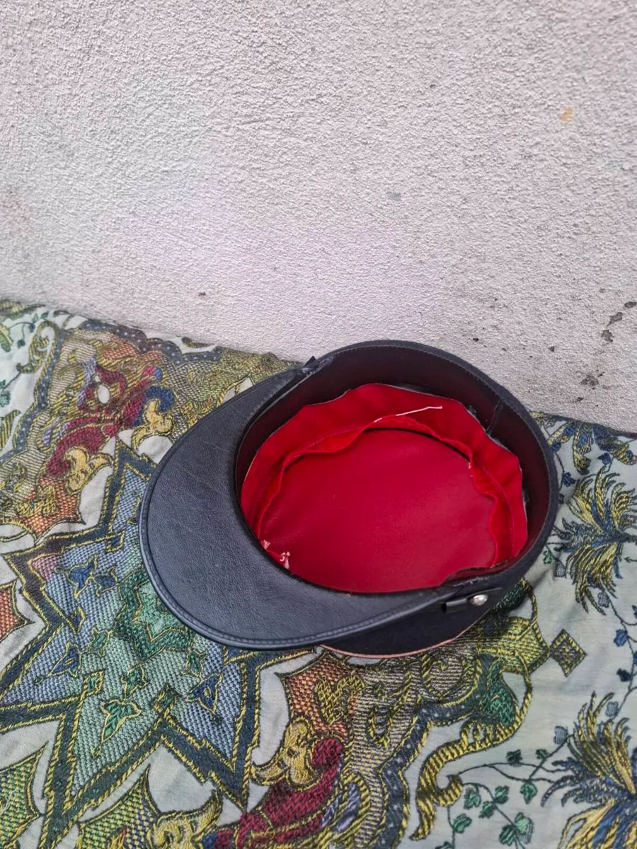 Vintage fire fighter cap postage possible - Image 3