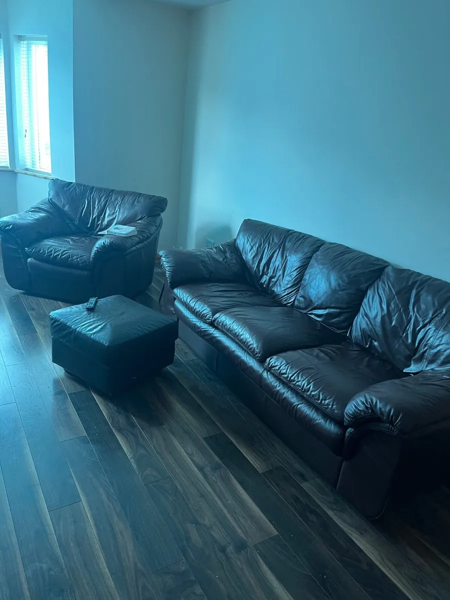 3+1+1 leather suite - Image 2