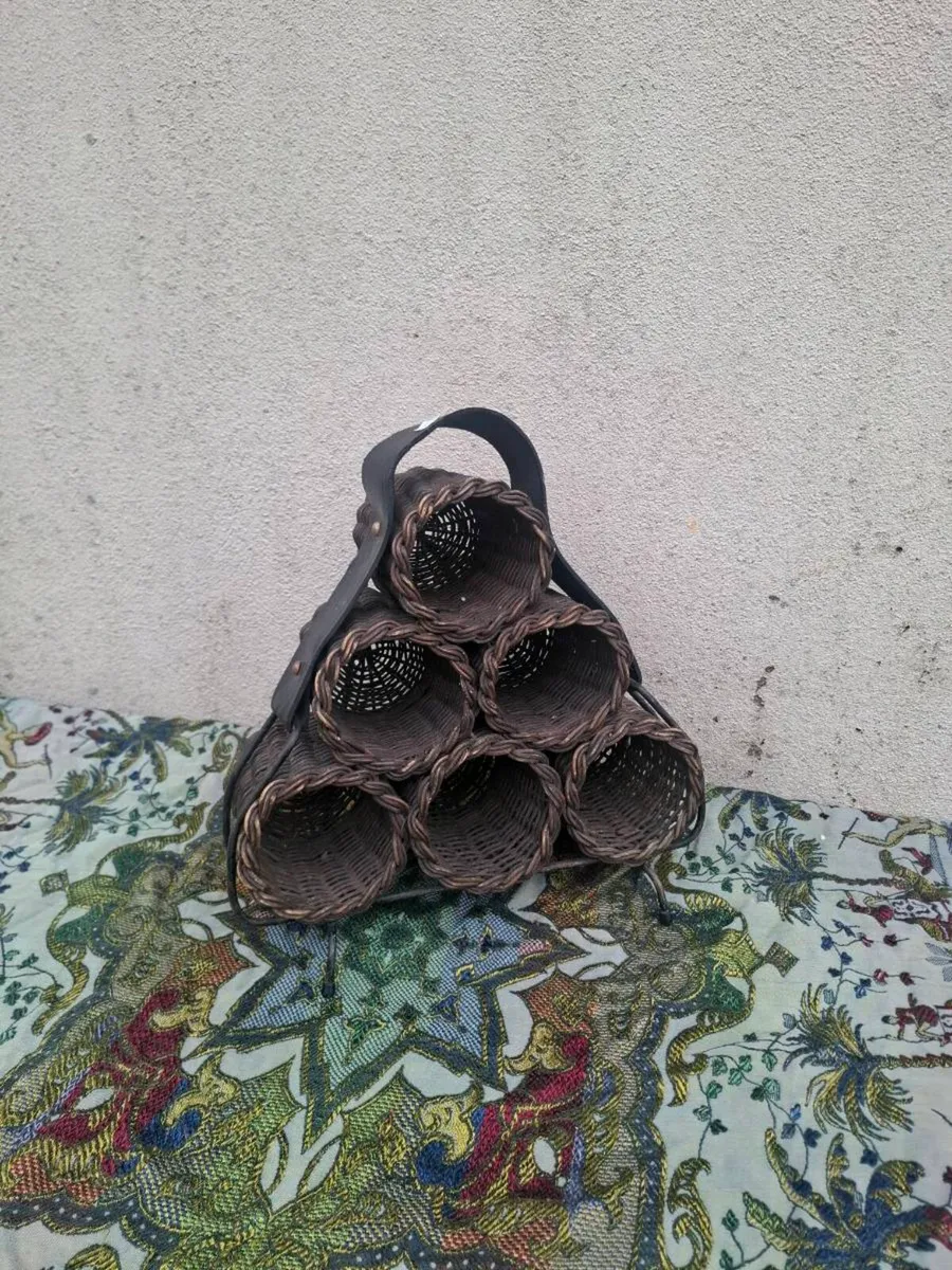 Wicker bottles holder postage possible - Image 1