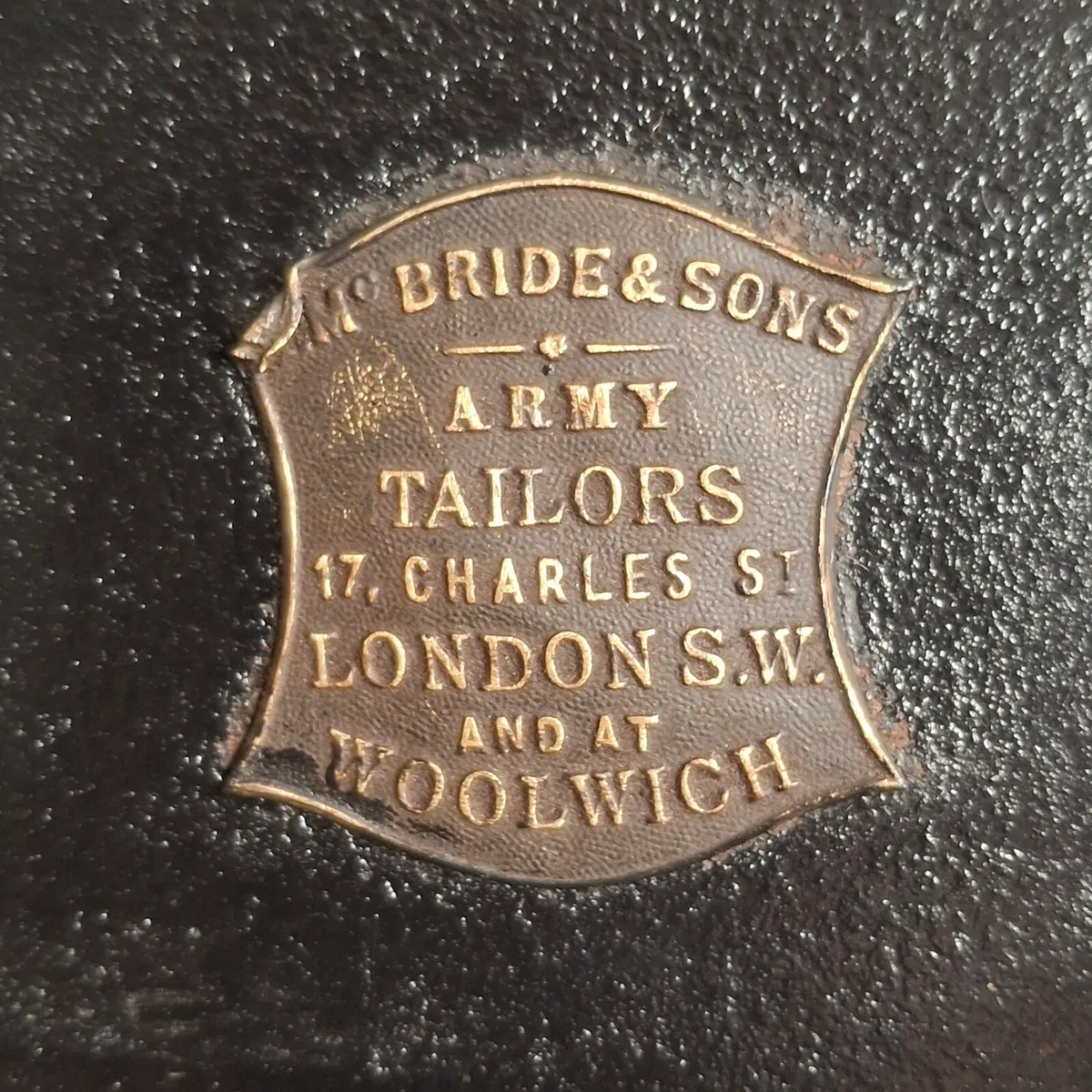 Antique British Military Hat Box - Image 2