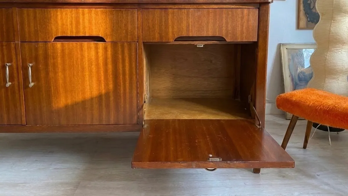 Mid Century Modern Teak Sideboard / Credenza/ Drin - Image 2