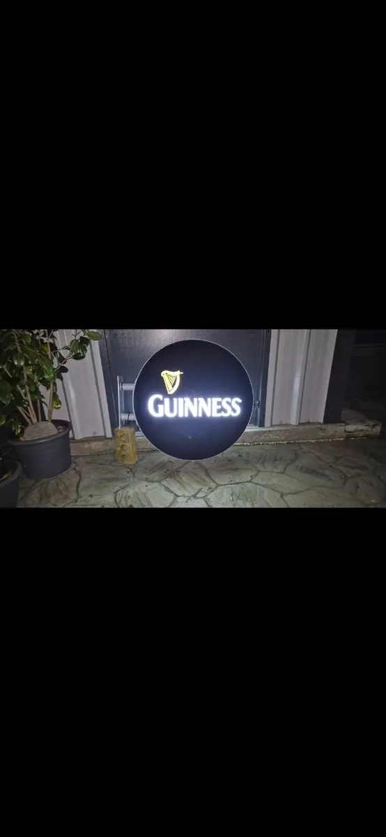 Guinness Projecting Sign