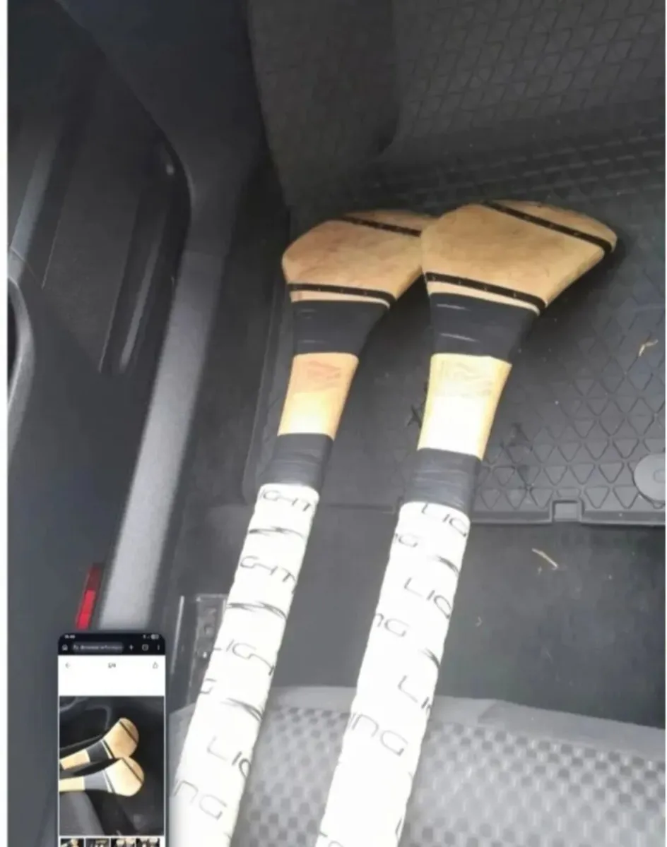 Two 35 inch hurleys - Image 4