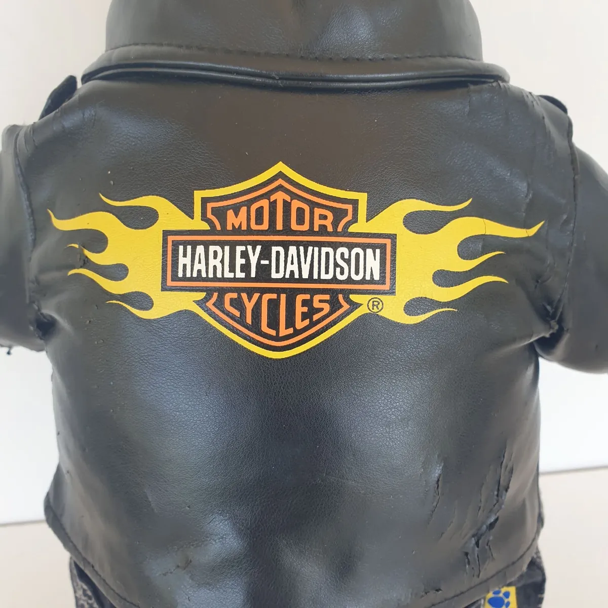 Build a bear dinosaur Harley Davidson jacket - Image 4