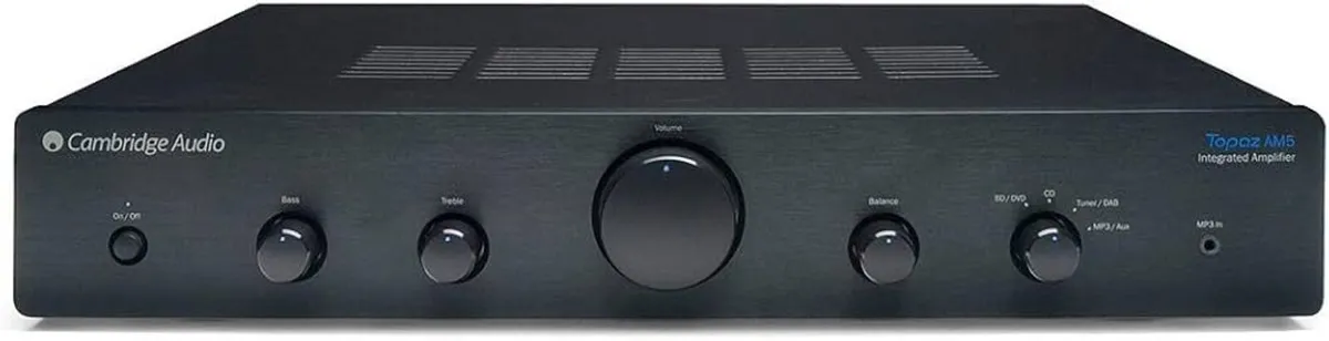 Cambridge Audio AM5 Topaz 2 Channel Amplifier Blac