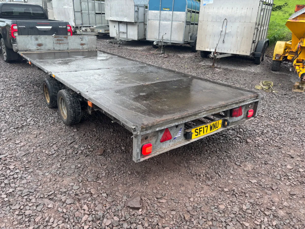 Ifor Williams 16ft x 6ft 6” flat trailer - Image 4