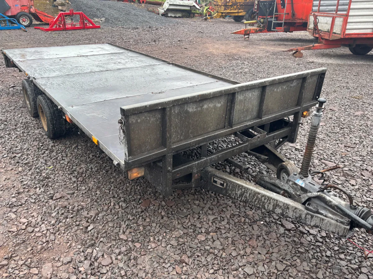 Ifor Williams 16ft x 6ft 6” flat trailer - Image 3