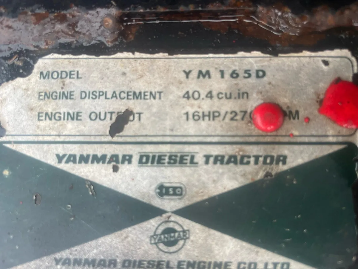Yanmar YM-165D compact tractor & loader ** - Image 3