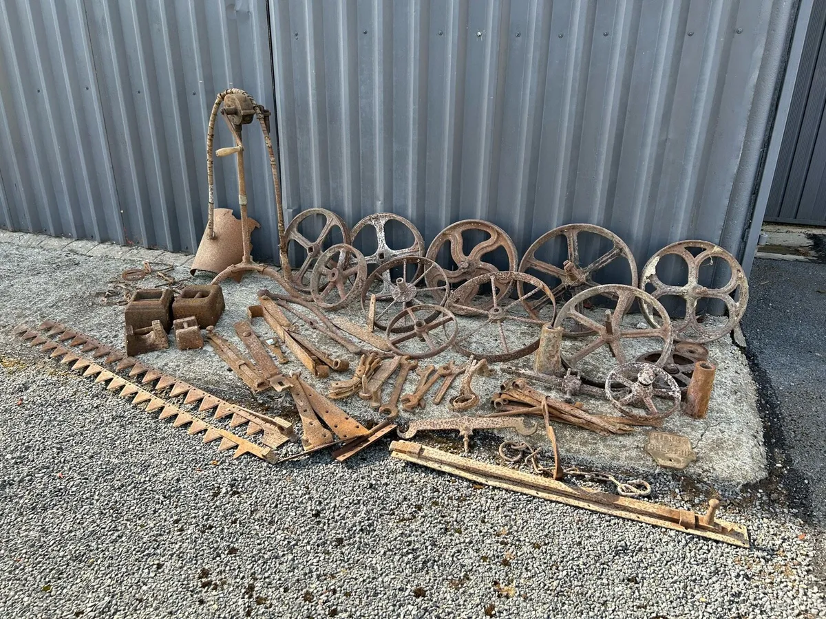 Antique farm machinery - Image 1