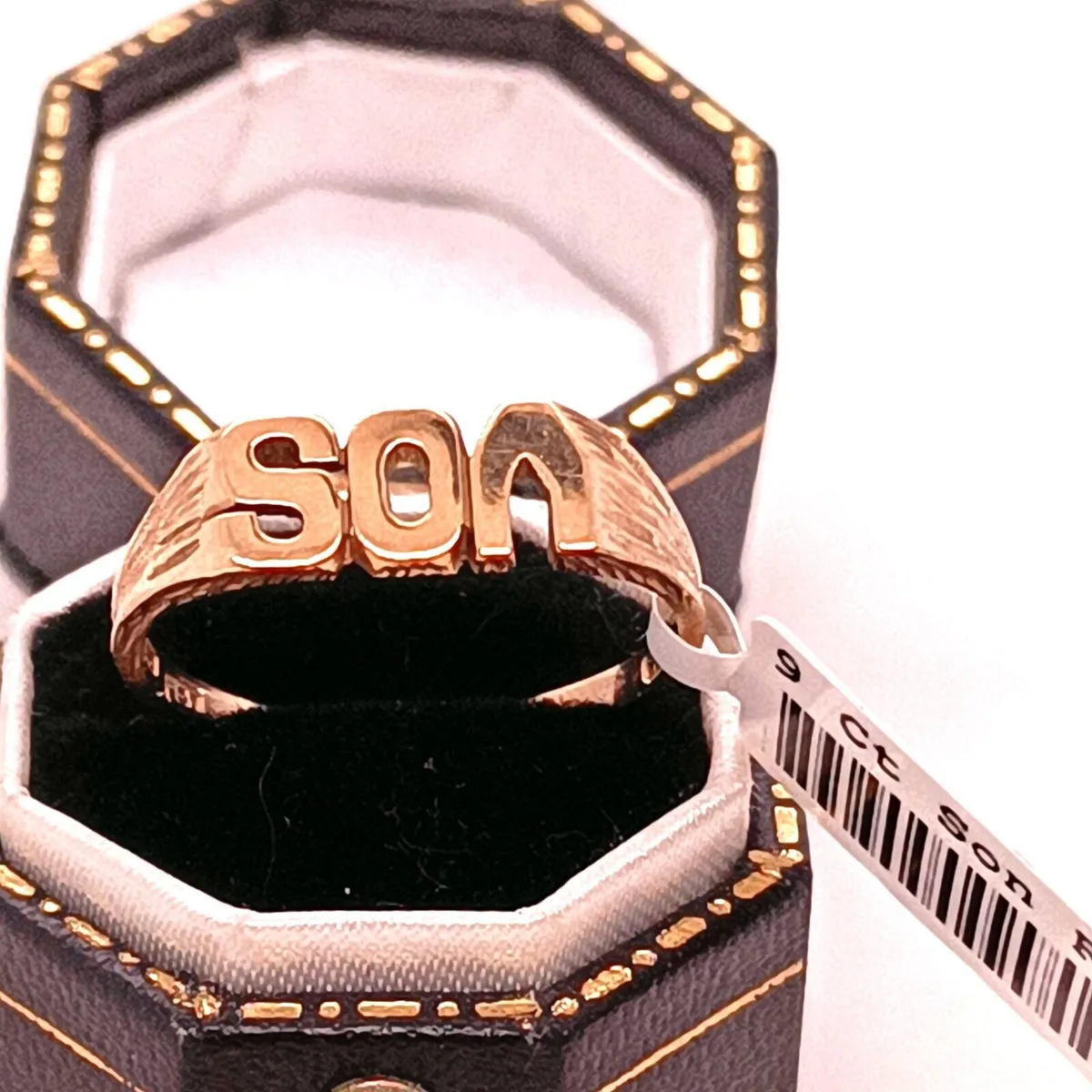 SON 9k Yellow Gold Vintage Ring - Image 1