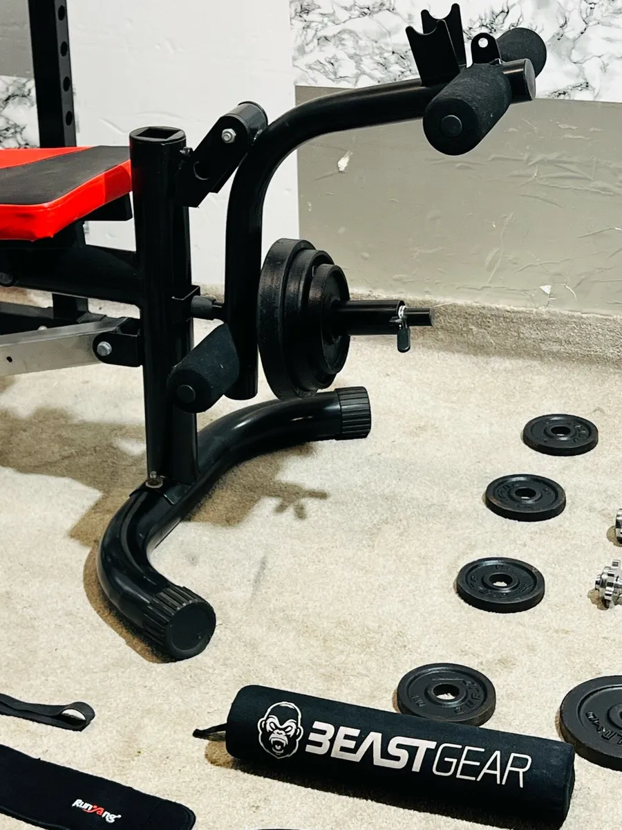 COMPLETE POWER WEIGHTLIFTING HOME GYM SETUP - Image 4