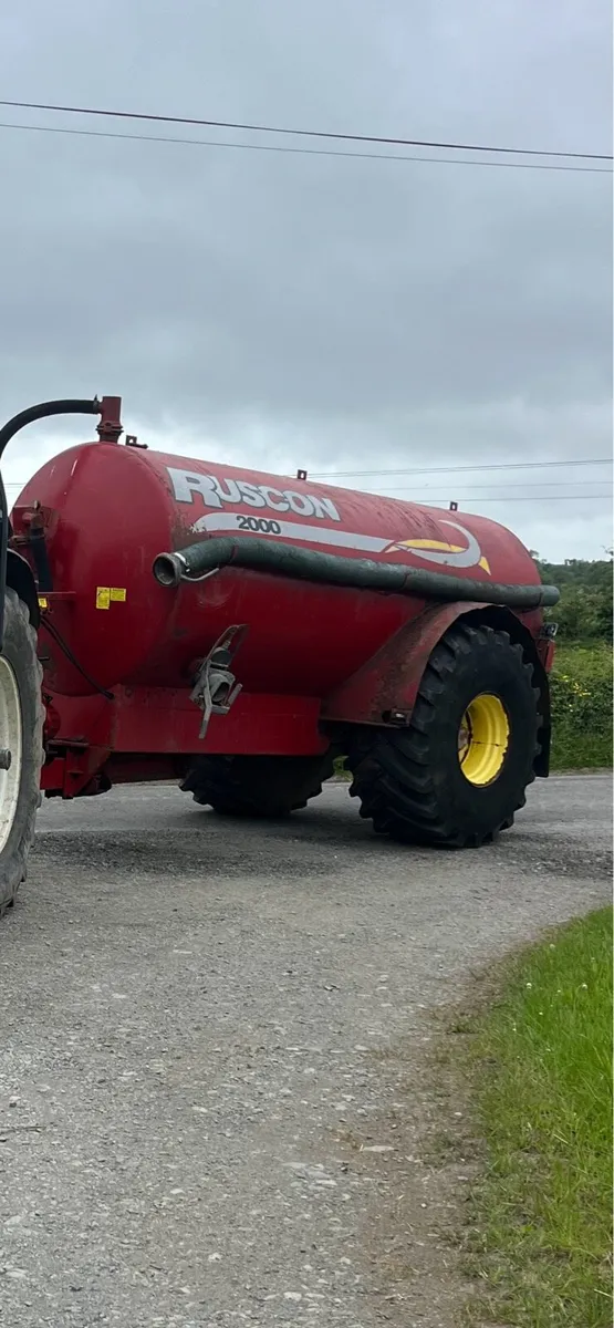 2000 gallon slurry tank - Image 2