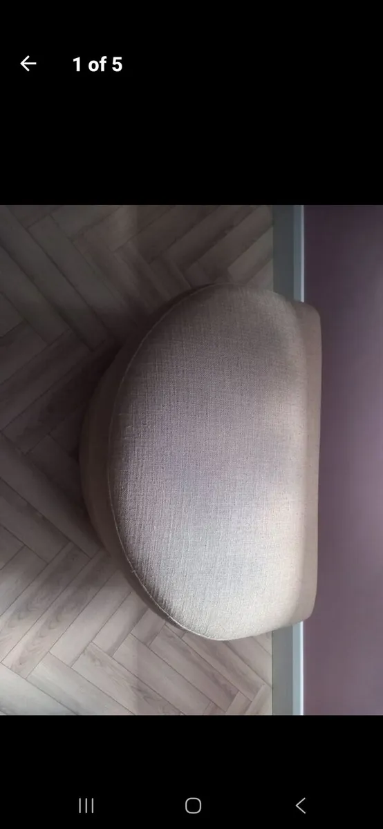 Large footstool - Image 1