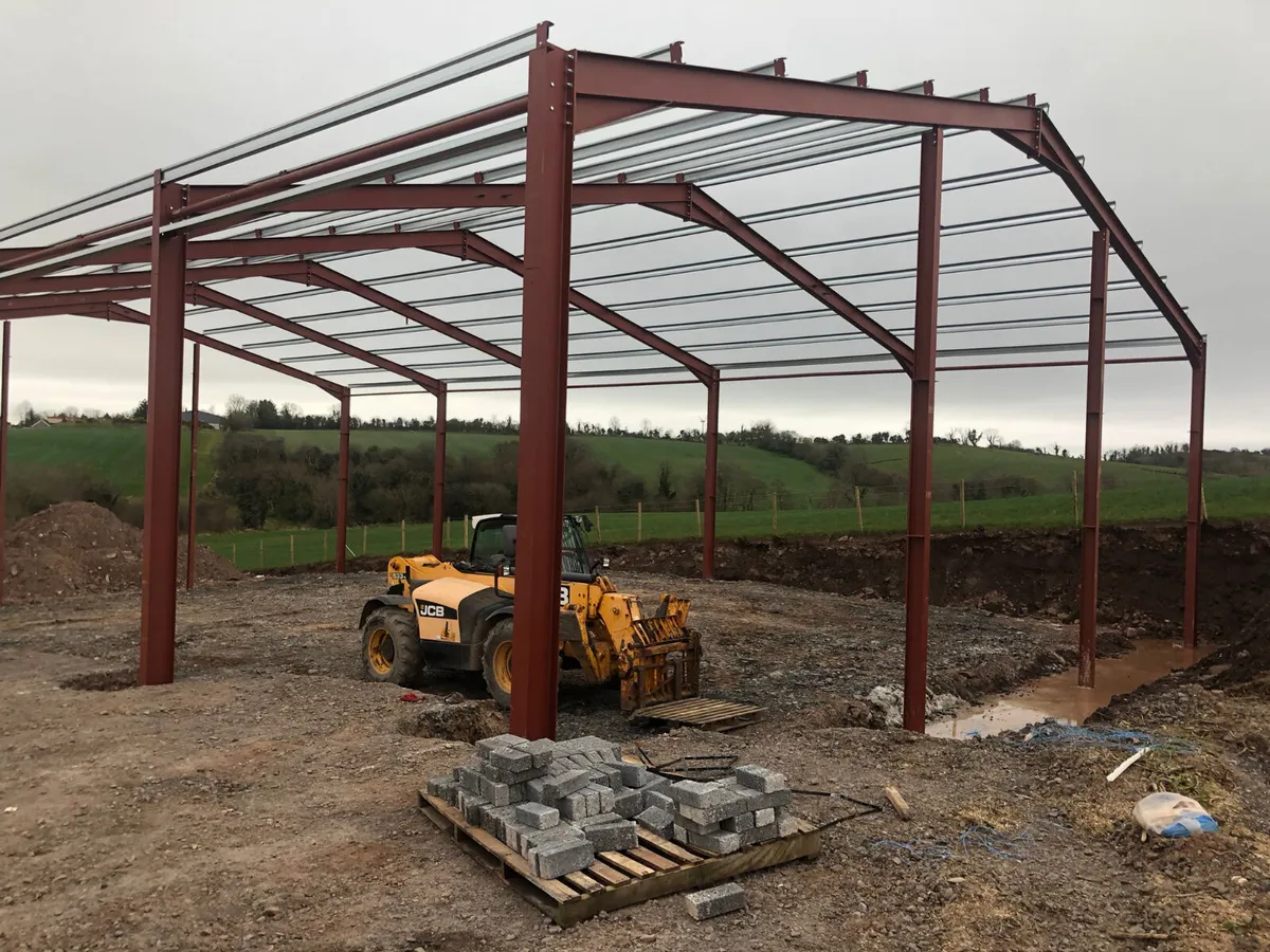 New shed 100ft x 60ft x 20ft eves - Image 4
