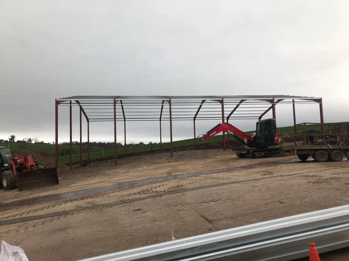 New shed 100ft x 60ft x 20ft eves - Image 3