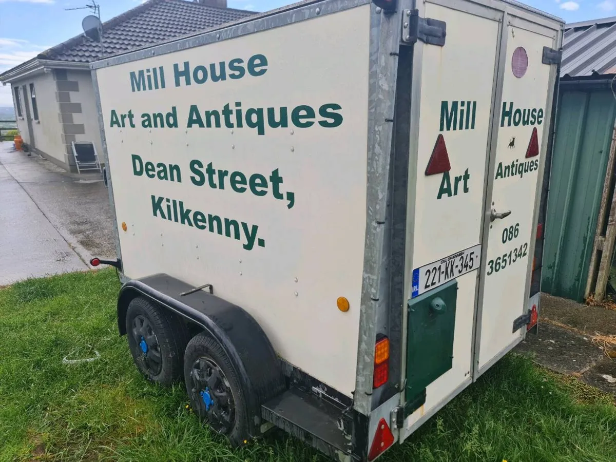 Ifor Williams twin axle box trailer - Image 3