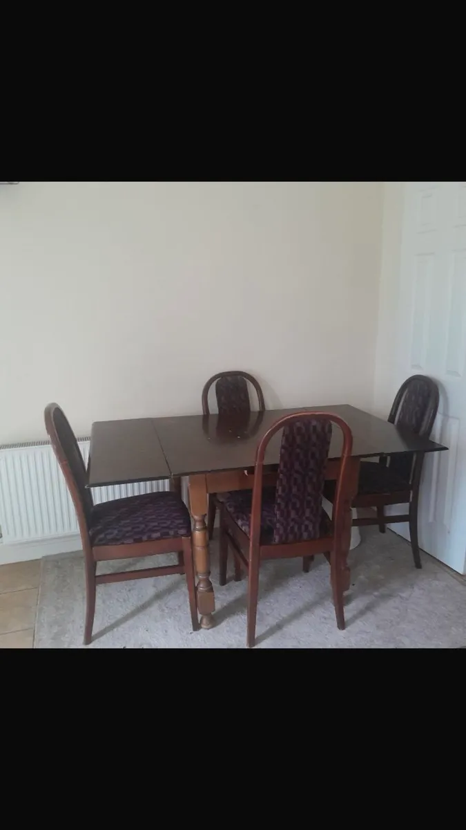 Table and chairs