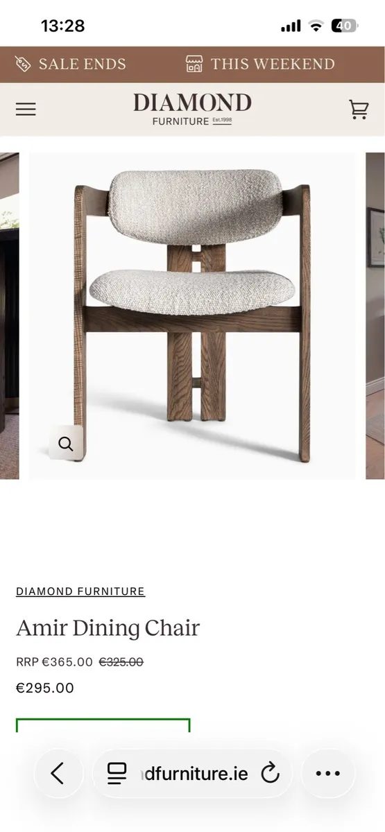 Six dining chairs - never used - Image 1