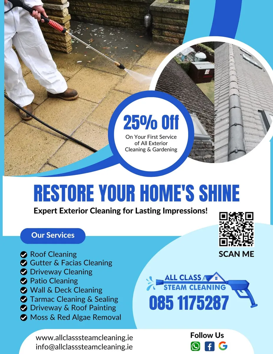All class cleaning  &gardening