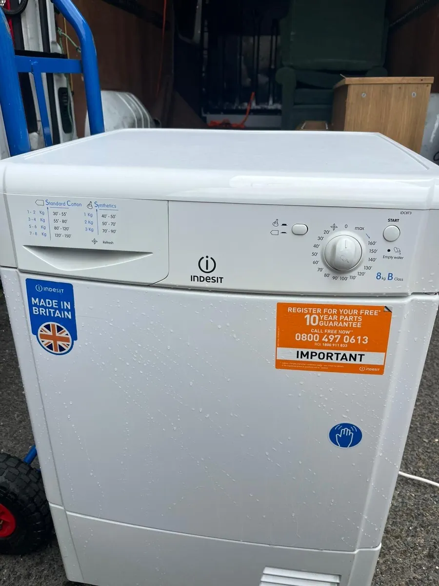 Drier delivery can be arranged