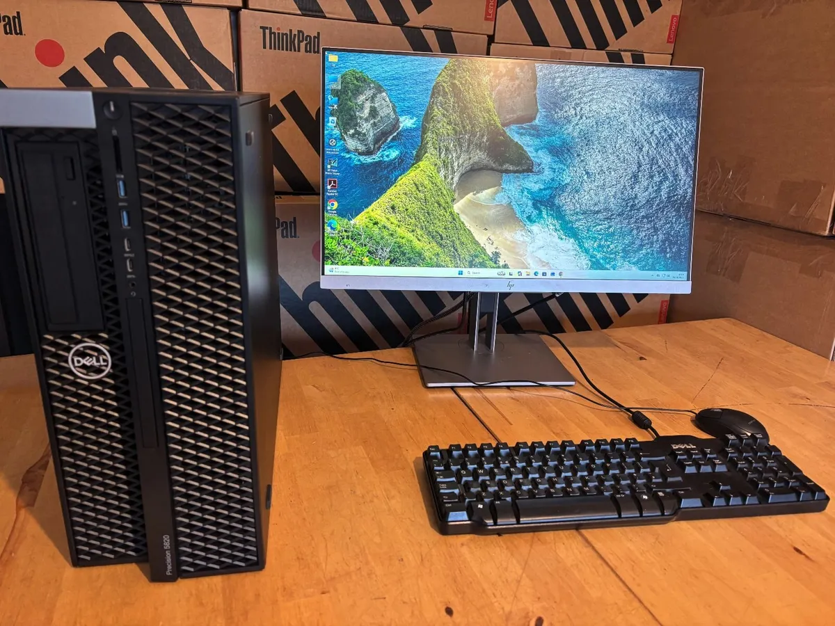 Dell Precision 5820 PC's-1TB SSD-32Gb Ram-Graphics - Image 3
