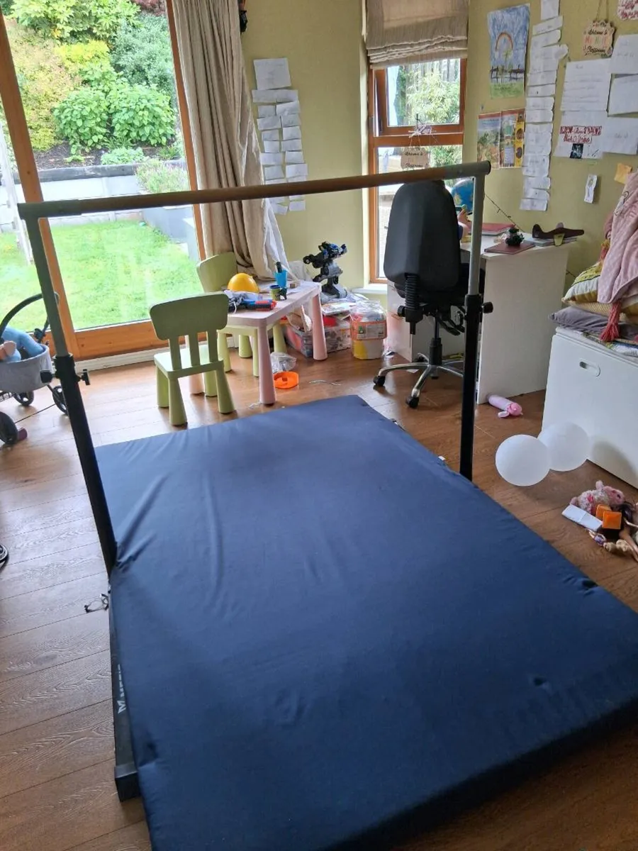Gymnastics Bar and Matt - Image 1