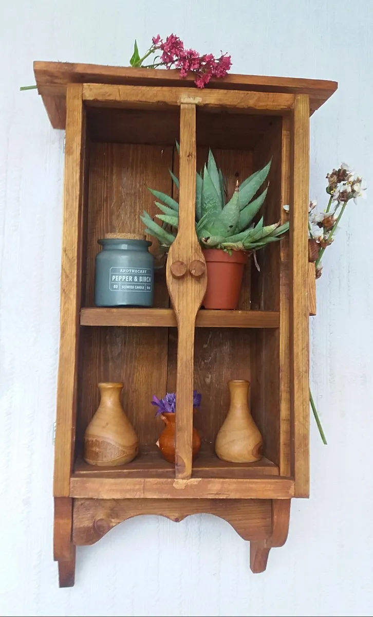 NEW Rustic Floating Shelf Display / Storage - Image 1