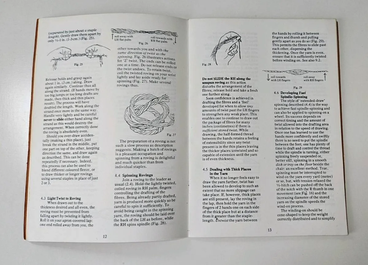 The Essentials of Hand Spinning - Wool Craft Book - Image 2