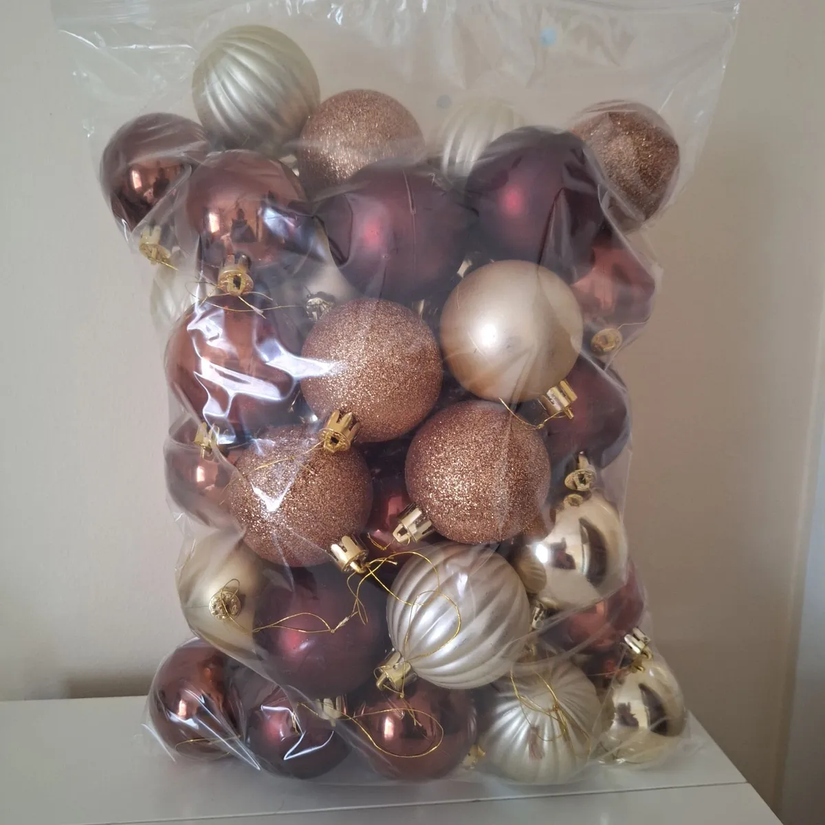 Large Set of Christmas Baubles - Image 1