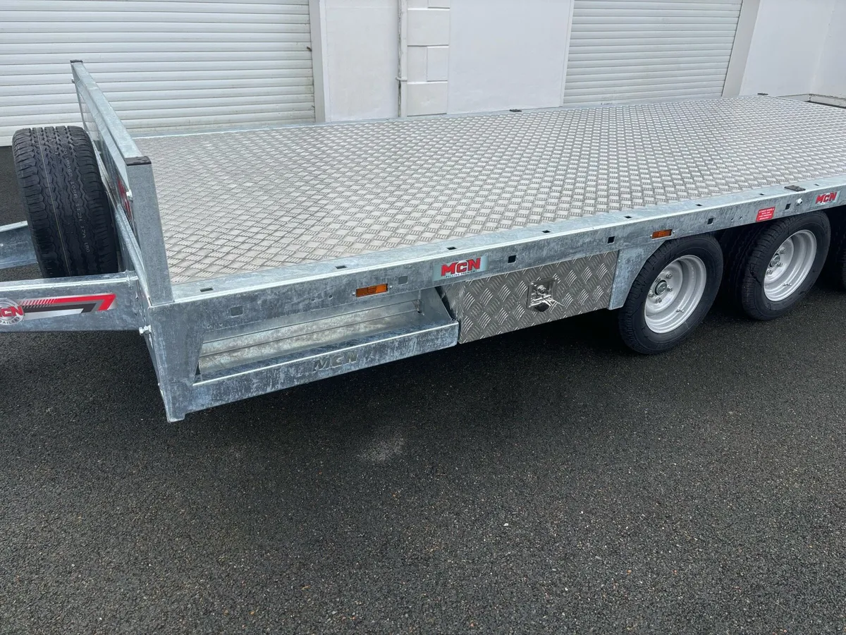 16ft Flatbed builders trailer - Image 3