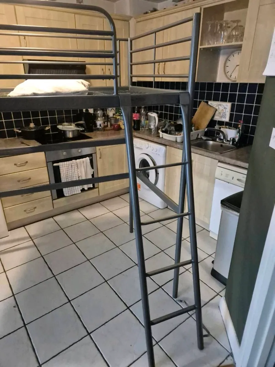 Single bunk bed metal - Image 2