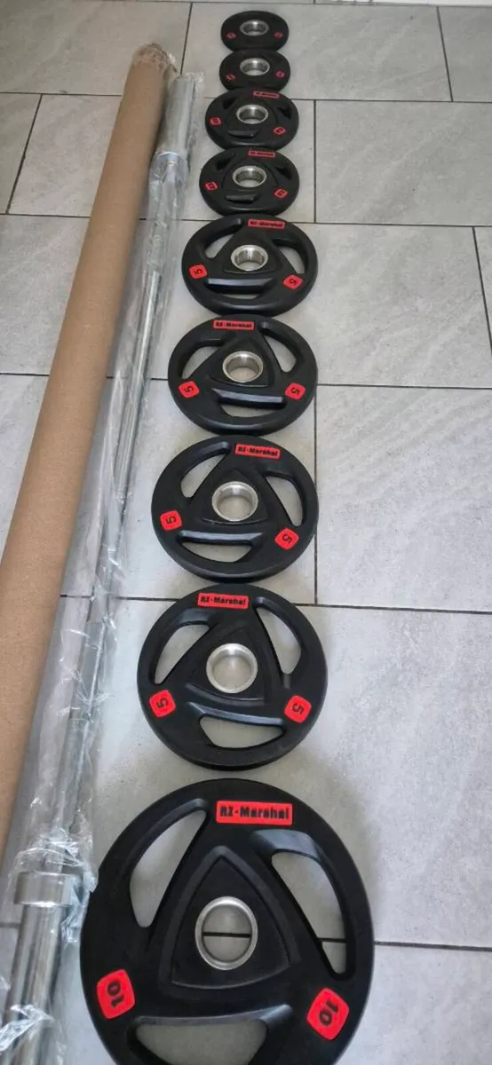 Brand new olympic weight lifting set C - Image 1