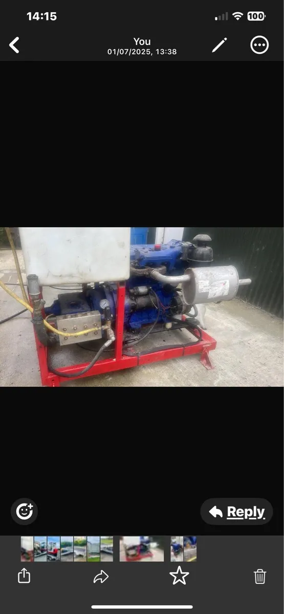 3cylinder diesel key start power washer - Image 2