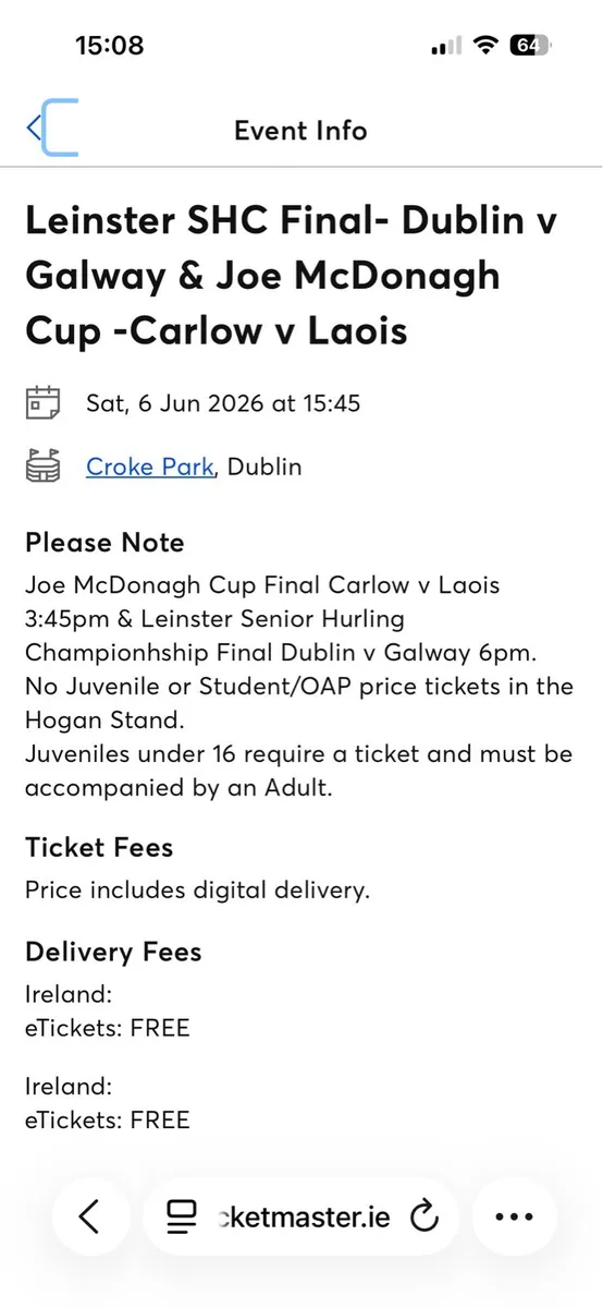 Premium Leinster Hurling Final & Joe McDonagh