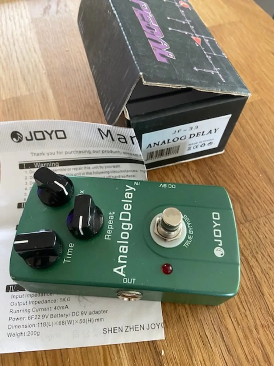 Guitar pedals, Analog Delay & Skysurfer Reverb - Image 1
