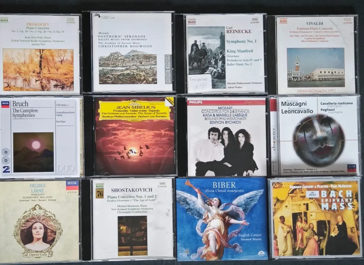Classical music CDs / compact disks
