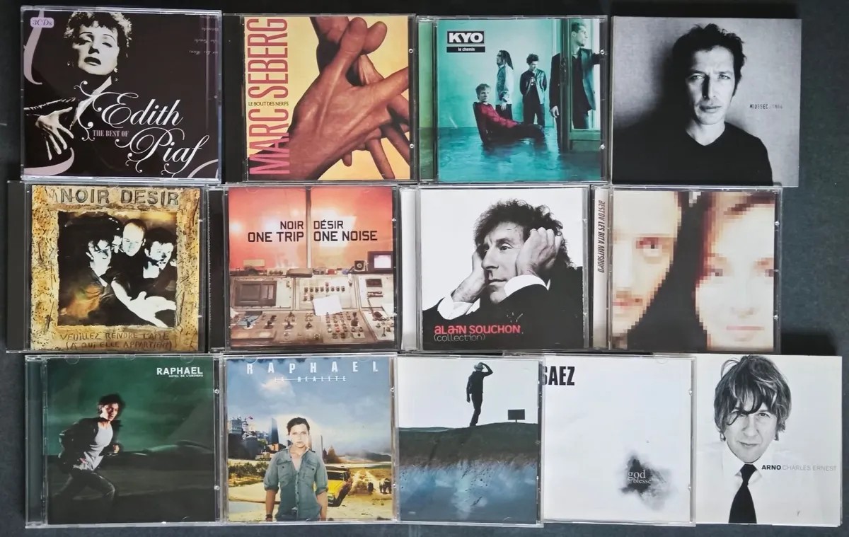 French music CDs - Compact Disks