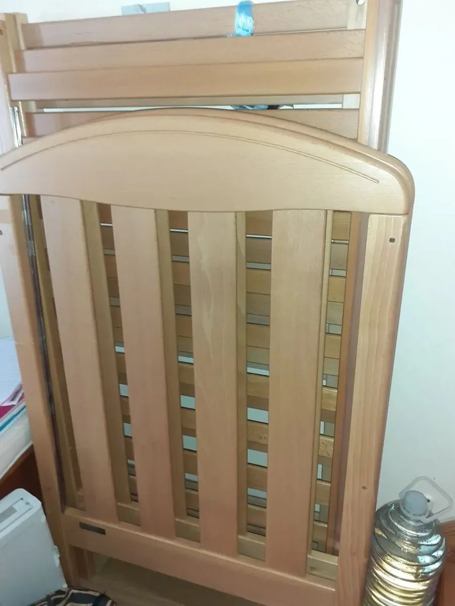Mamas & Papas Solid wooden cot - Image 1