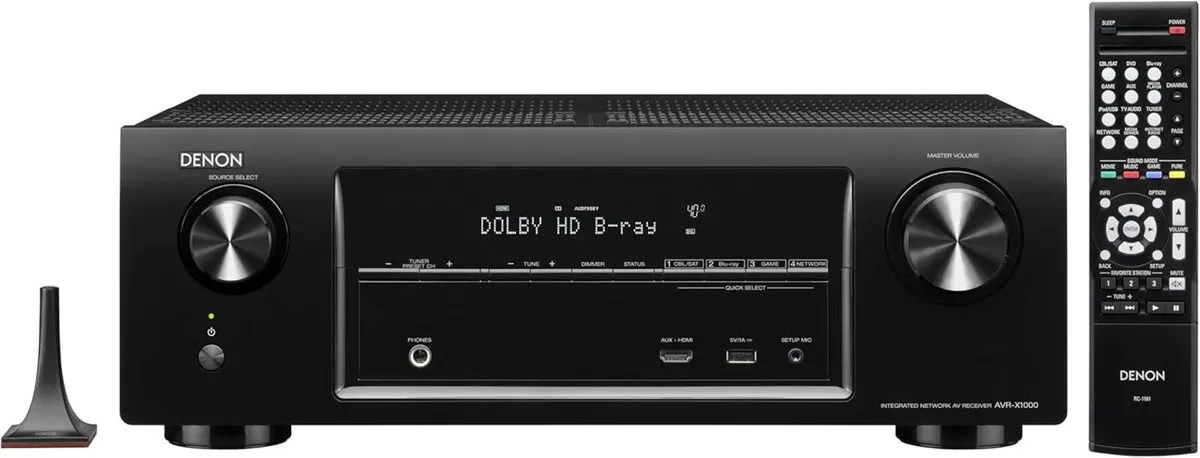 Denon AVR-X1000 surround network AV receiver - Image 2