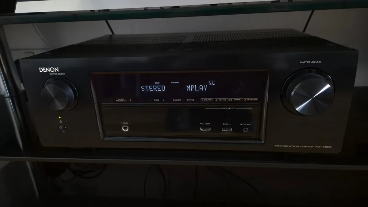 Denon AVR-X1000 surround network AV receiver - Image 3