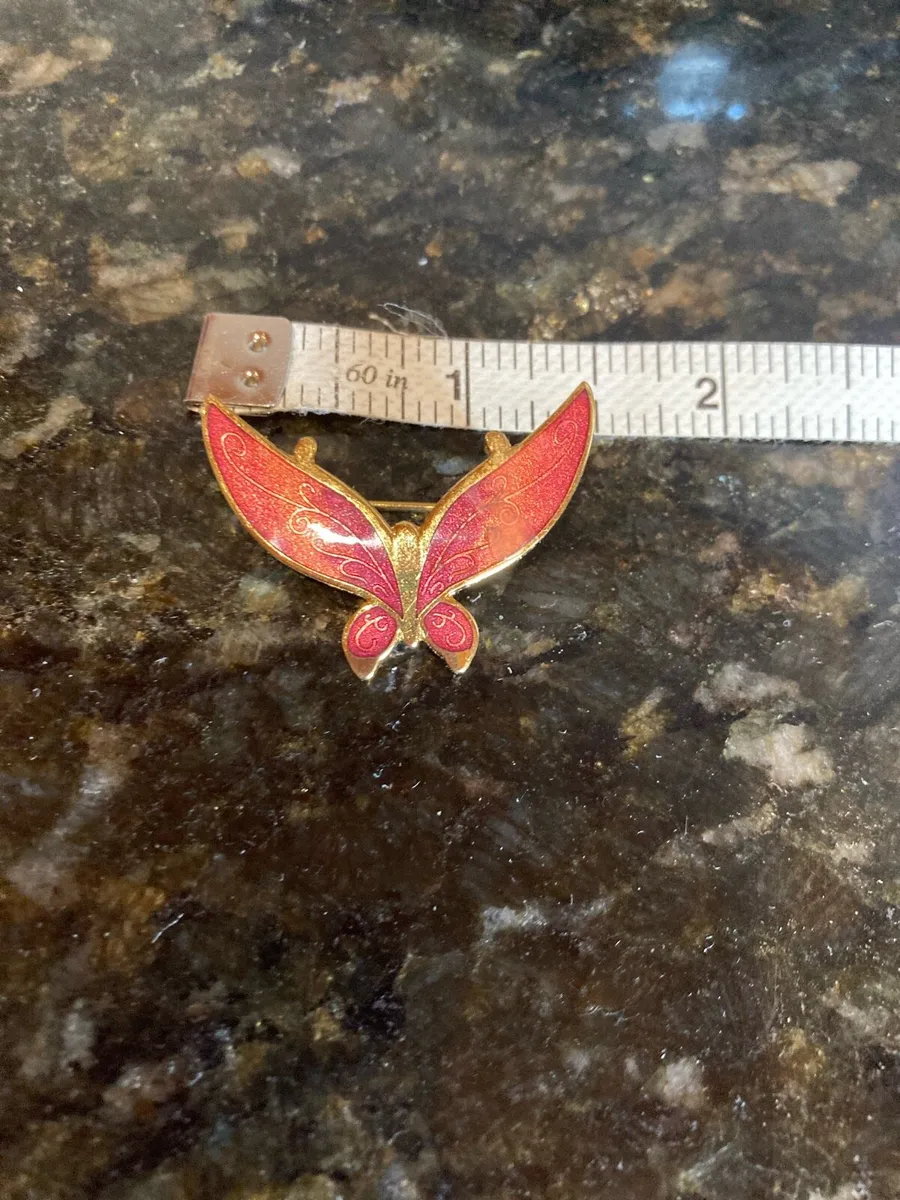 Beautiful butterfly brooch - Image 4