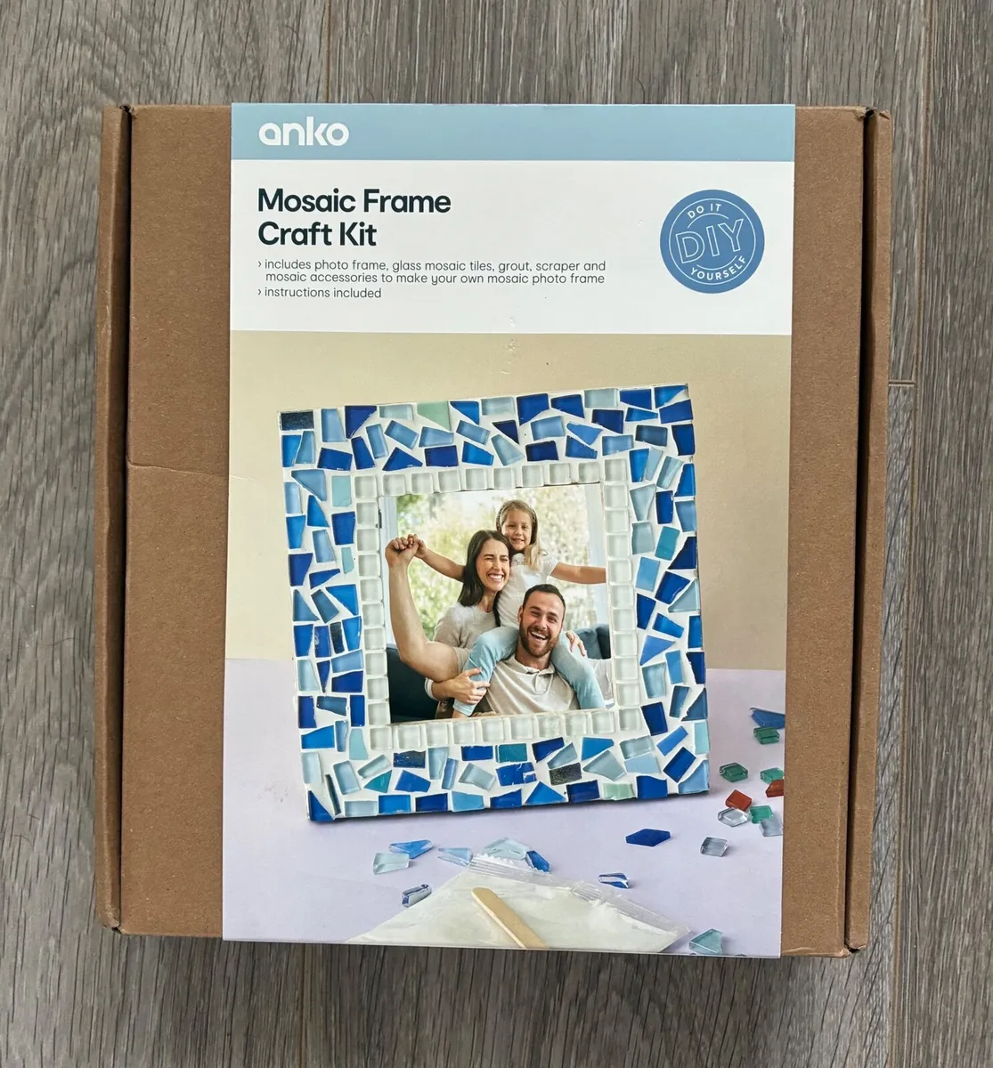 DIY Mosaic Frame Craft Kit - Image 1