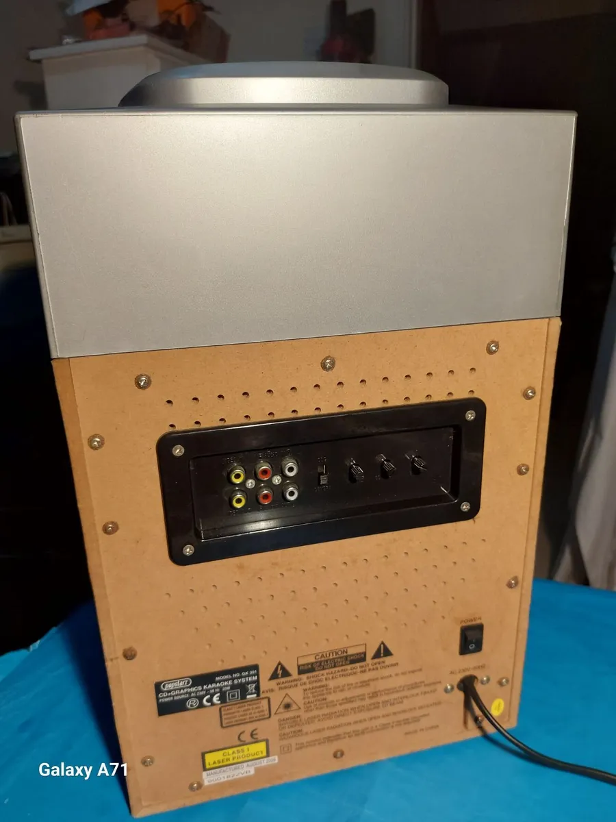 Popstarz Cd+graphics Karaoke System Model Gk 391 - Image 4